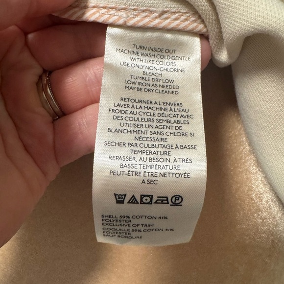 Anthropologie Saige Knit Moto Jacket M Cream - Picture 7 of 8